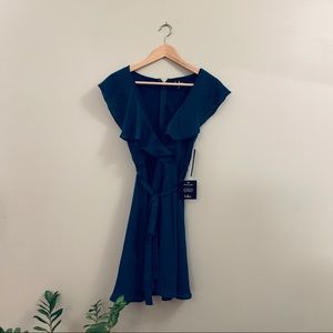 LuLu’s Blue Wrap Dress